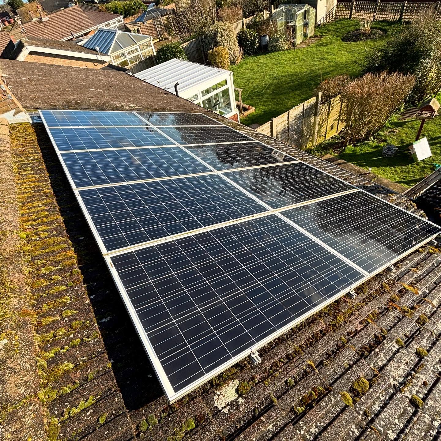 solar panel cleaning